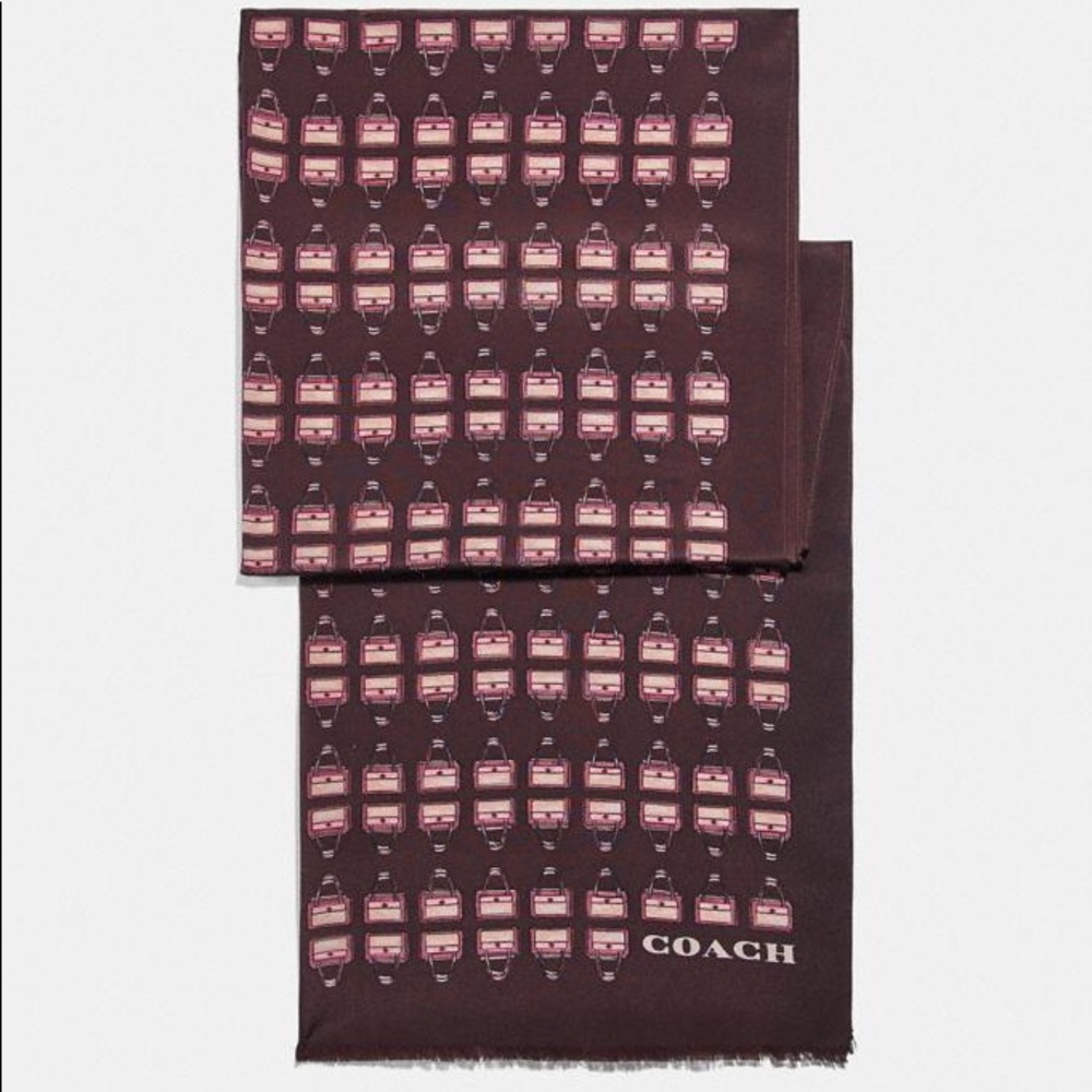 ARCHIVAL PRINT SILK OBLONG SCARF